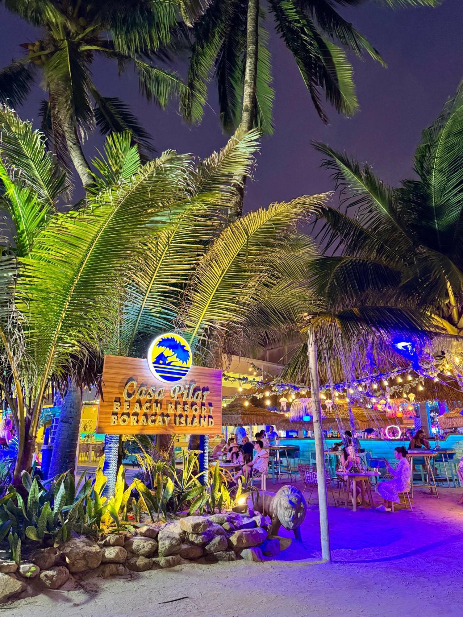 Casa Pilar Beach Resort Manoc-Manoc Zewnętrze zdjęcie